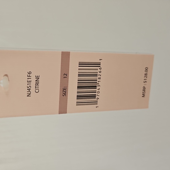 NEW Nanette Lepore Citrine Chartreuse Green Yellow One Button Lined Blazer Size - Picture 7 of 9